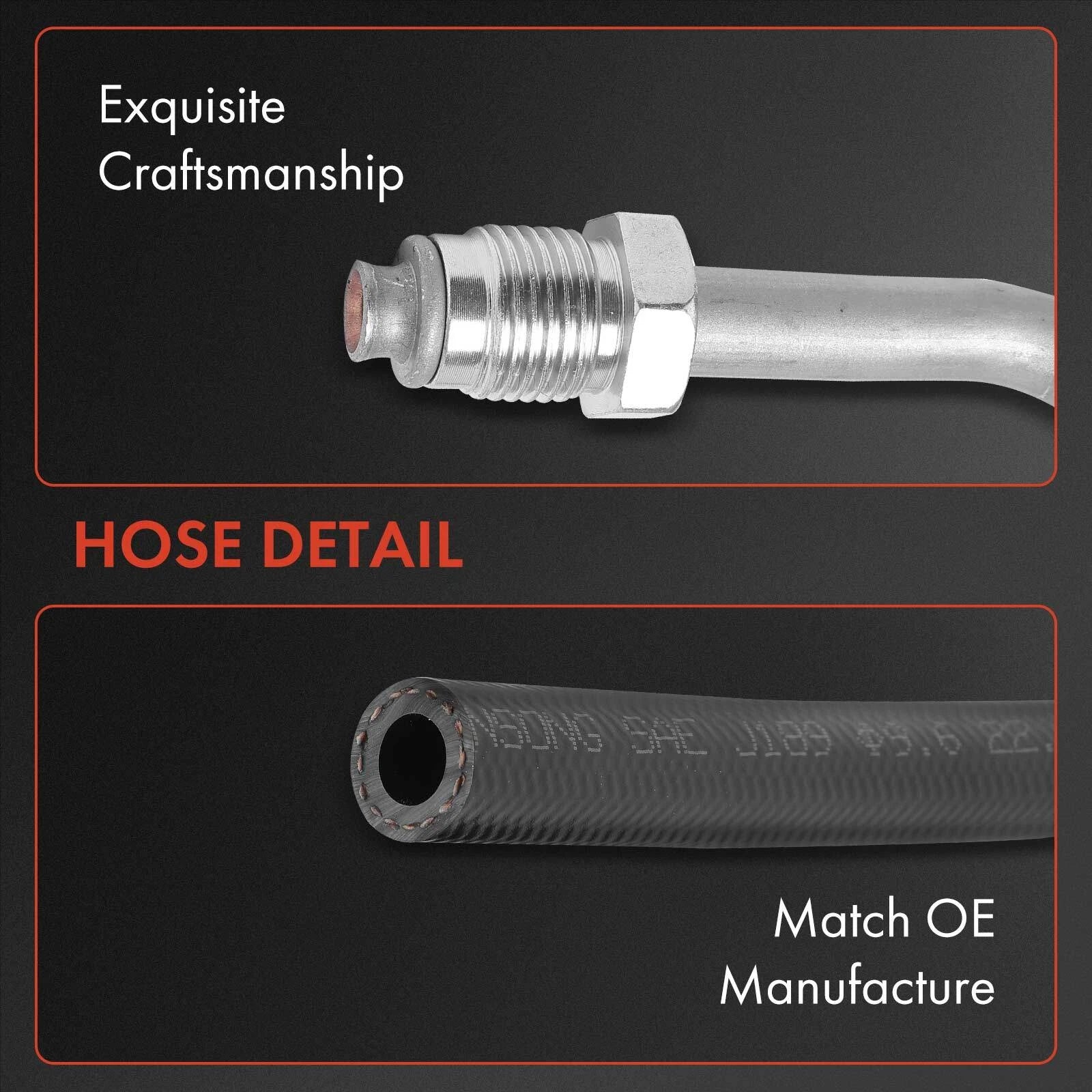 Power Steering Return Line Hose for Buick LeSabre, Park Avenue