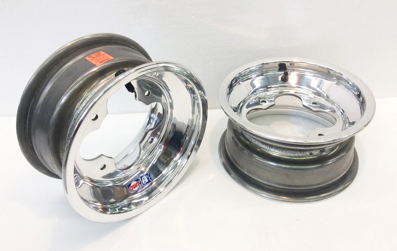 Pair of DWT A5 Rolled Lip ATV Front Wheels for Suzuki LTR450 LTZ400 (10")
