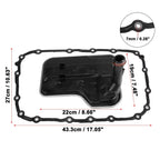 Transmission Filter & Oil Pan Gasket Set for BMW X3 328i 128i