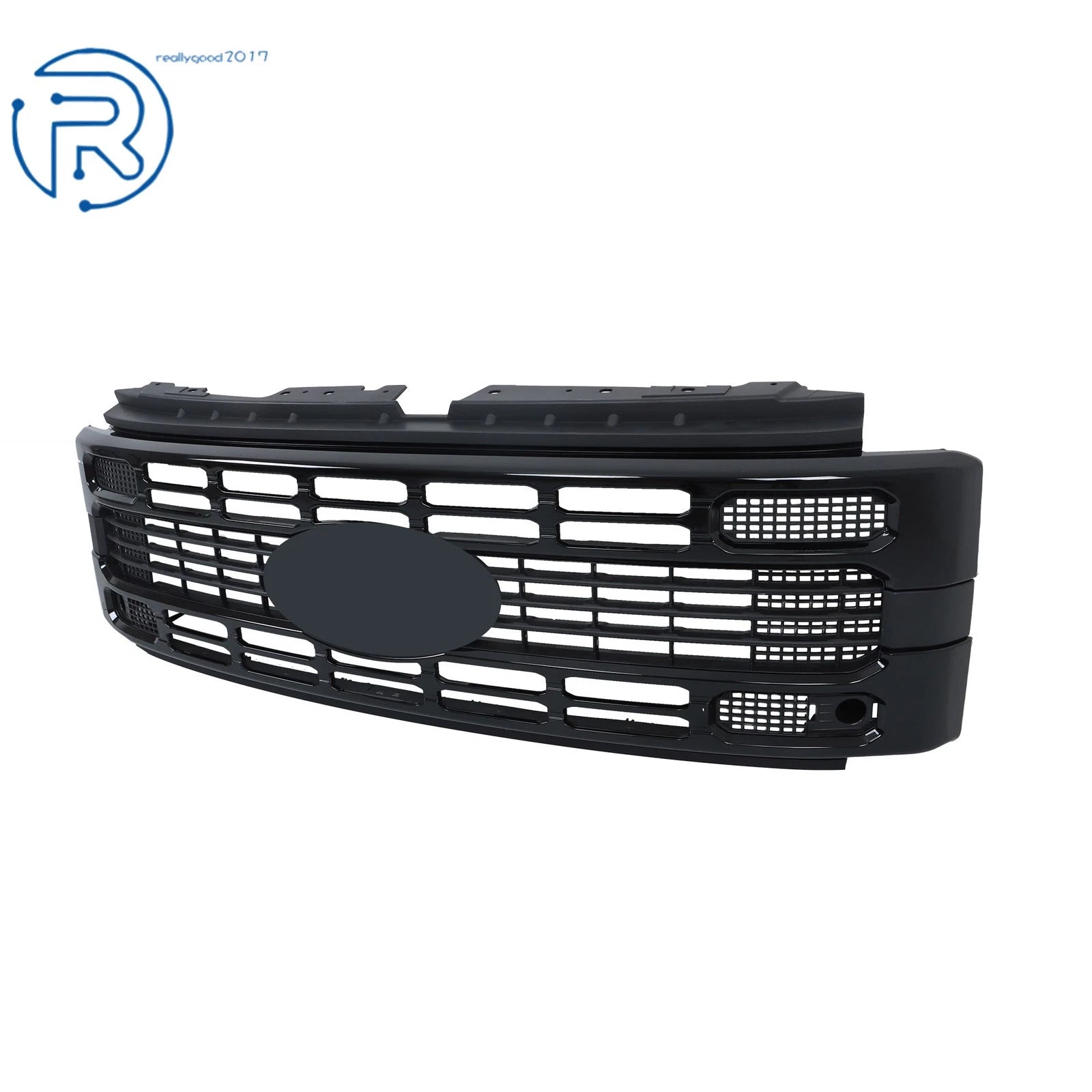 Gloss Black Front Upper Grille for Ford F250 XL/XLT (2023-2024)