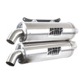 HMF Titan QS Dual Slip On Exhaust for Polaris RZR XP Turbo (2014–2023)