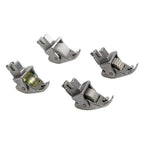 Roller Hem Presser Foot for A10 Double Fold Right Angle Binder