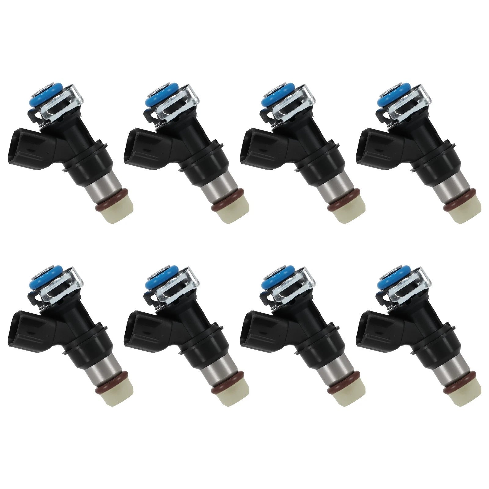 8PCS Fuel Injectors 12580681 217-1621 for Chevy GMC 4.8/5.3/6.0/6.2L (2004–2010)