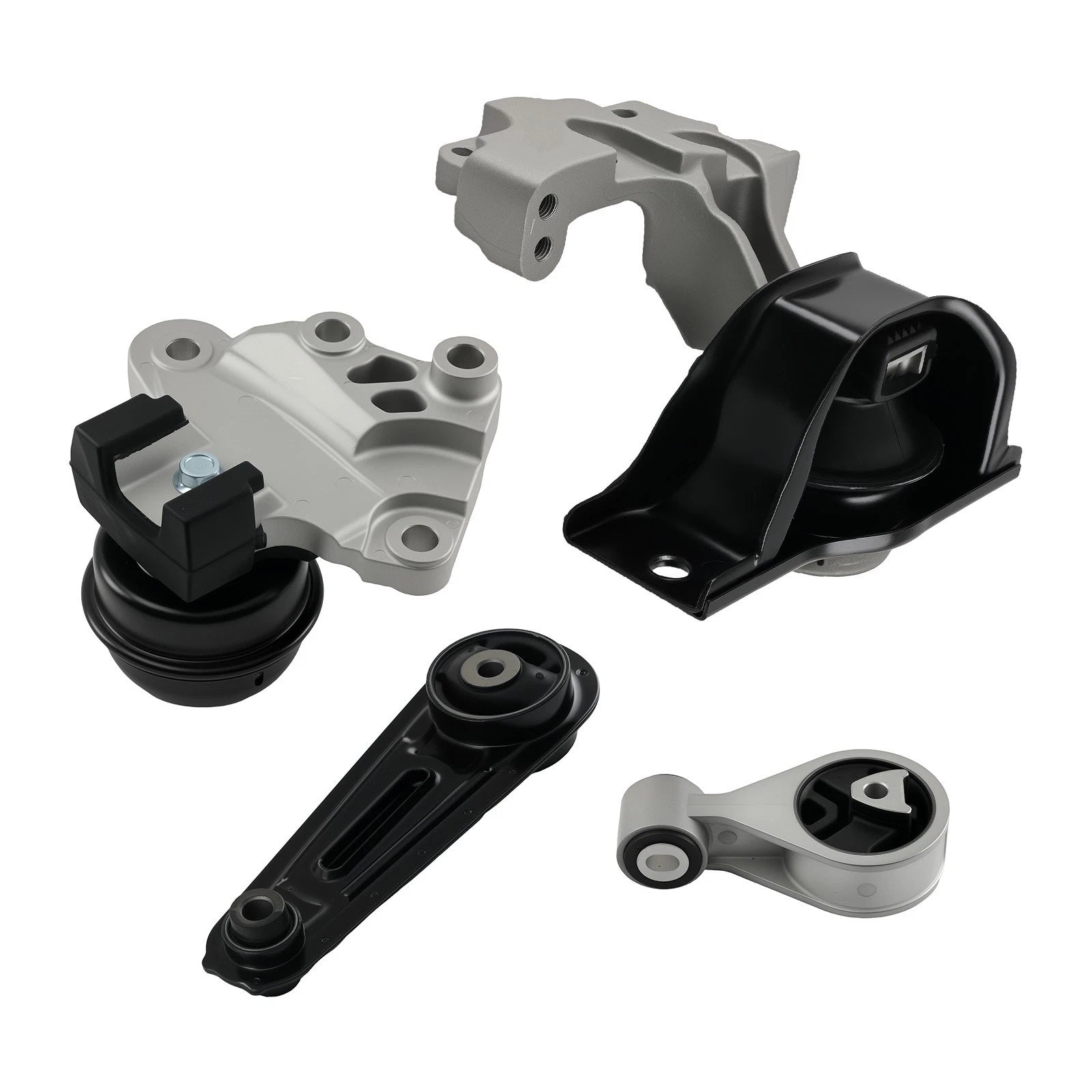 4Pcs Motor & Transmission Mount for Nissan Rogue 2.5L L4 (2008–2013) 11350JY20A