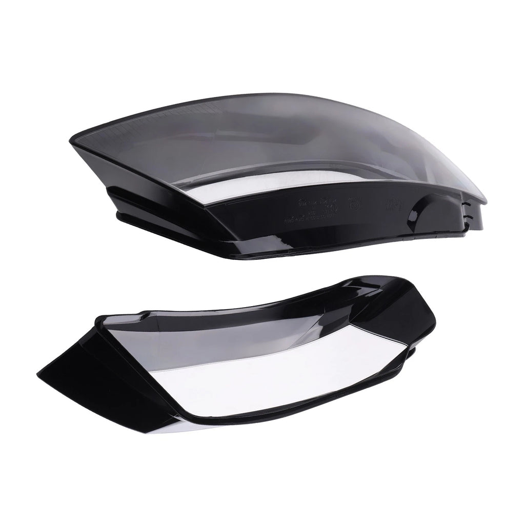 Clear Lens Headlight Cover Pair for Audi A4 (2009–2012)