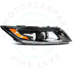 2X Black Headlight Assembly for Kia Optima (2011–2013)