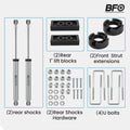 2.5" Suspension Lift Kit for Ford F-150 2WD 4WD (2004–2008)