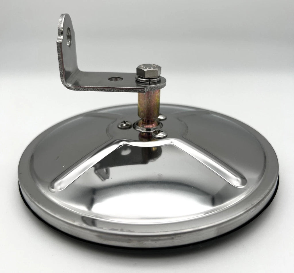 Mirror Glass Convex Round Replacement with Center Stud for Universal SUV