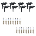 Set of 8 Ignition Coils & 16 Spark Plugs for Dodge Durango 5.7 V8