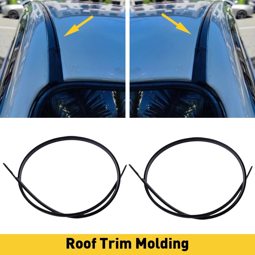 2PC Drip Roof Molding Trim Left+Right 75555-06030 for Toyota Camry