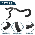 Radiator Hose Coolant Pipe for Audi A8 (2013–2014) 4H0819378E Rubber