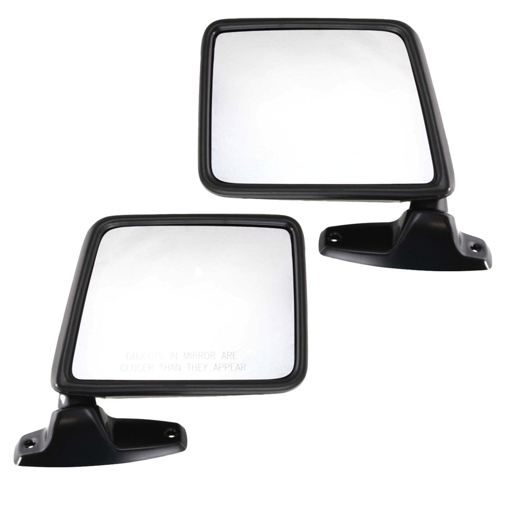 Set of 2 Manual Side View Mirrors for Explorer Ranger Bronco II
