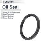 Set of 5 Oil Seal Rotary Shaft Seal Nitrile Rubber 92x110x10mm