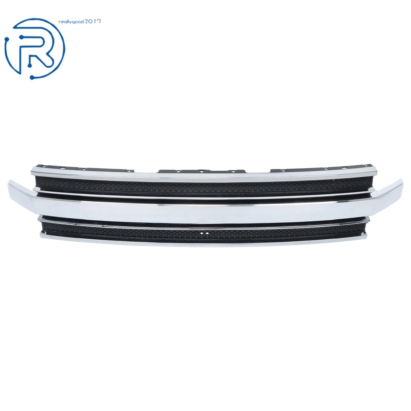 Front Grille for Ford Flex (2013-2019) with Chrome Trim