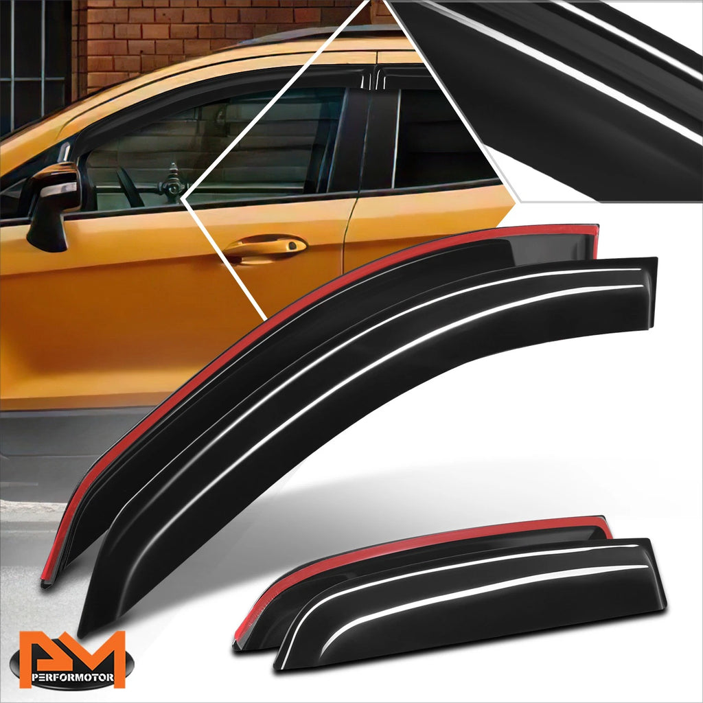 In-Channel Window Visors for Silverado Sierra Extended Cab (2014–2019)