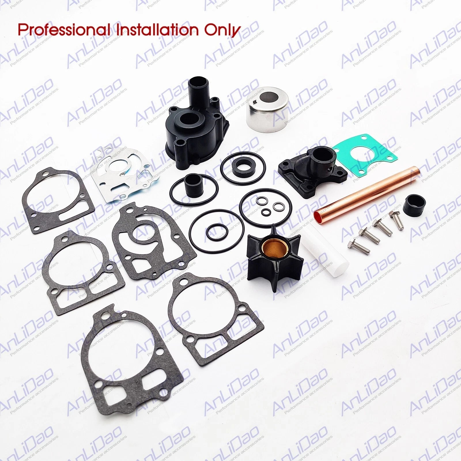 Water Pump Kit for Mercruiser Alpha One Gen 1 & MR (46-96148A8, 54235A2)