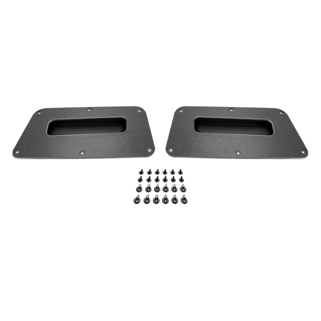 Upper Rear Door Panels for Mercedes-Benz Sprinter (2007-2024) Black