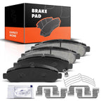 Ceramic Brake Pad for Toyota Venza (2009-2016) 4x Front Side