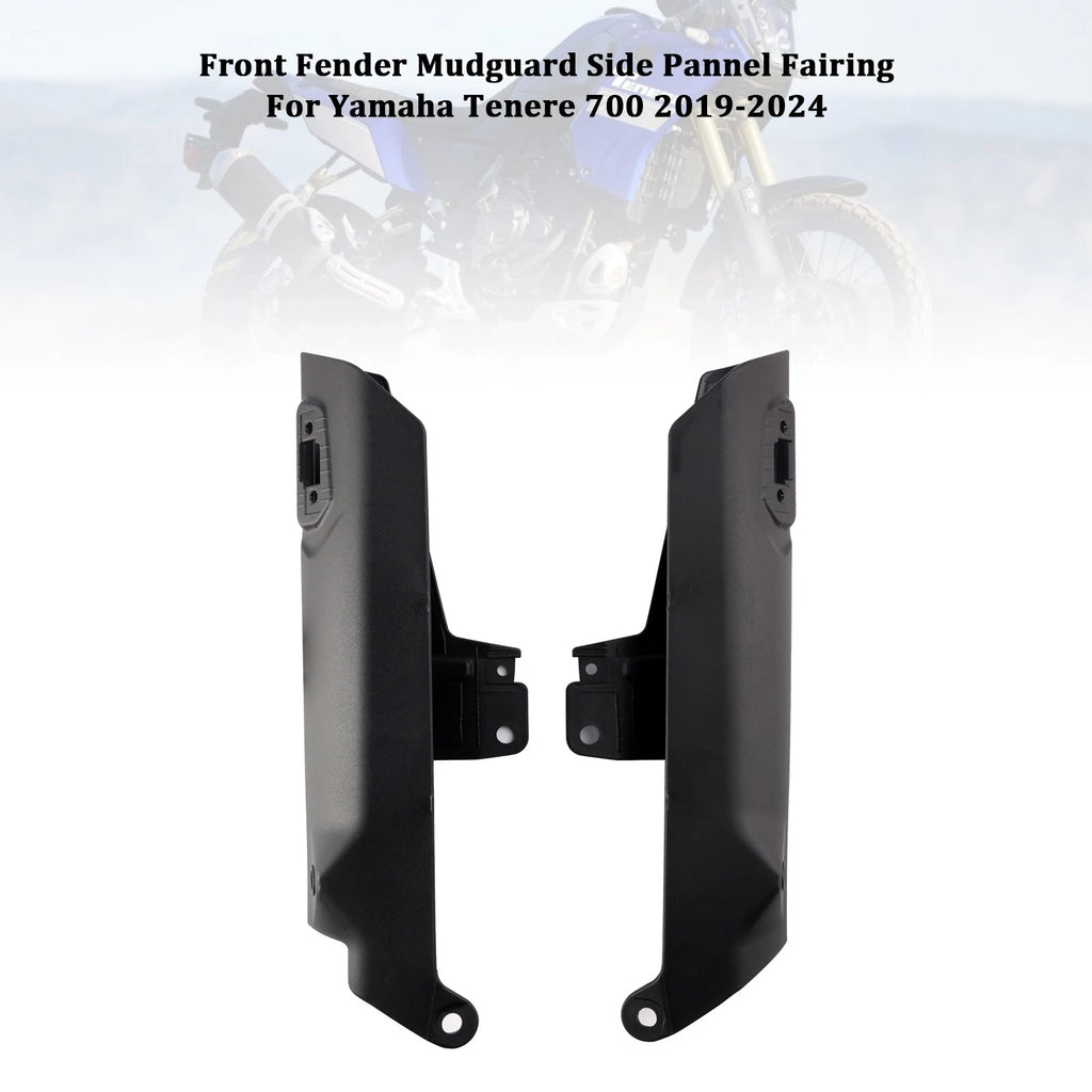 Front Fender Side Panel Protector for Yamaha Tenere 700 (2019–2024) Black