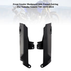 Front Fender Side Panel Protector for Yamaha Tenere 700 (2019–2024) Black
