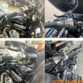 Black Brake & Clutch Levers for Harley Sportster XL1200C XL1200X XL1200V (2004-2023)