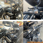 Black Brake & Clutch Levers for Harley Sportster XL1200C XL1200X XL1200V (2004-2023)