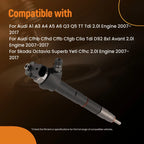 4PCS Fuel Injectors for VW Golf Jetta Tiguan Audi A4 A5 Q5 2.0 TDI (2011–2020)