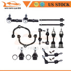 Set of 2 Front Control Arm Ball Joint CV Axle Shaft for Ford Expedition (2003–2004)