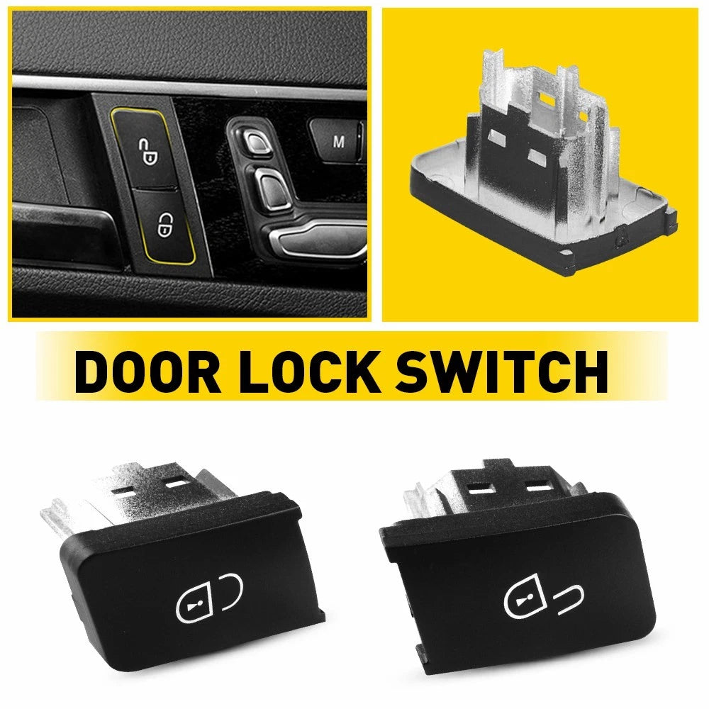 Door Lock Switch Button for Mercedes C-Class W204 (2007–2015) 2049058402