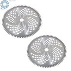 Set of 4 Carbide Tip Brush Blades for Cutter Trimmer 10"