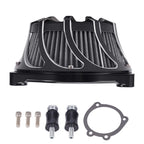 Chrome Air Filter Assembly for Harley Touring Dyna (2000–2017)
