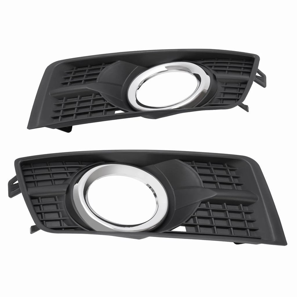 Set of 2 Fog Light Cover Bezels Chrome for Cadillac SRX (2010–2016)