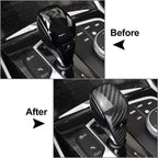 Carbon Fiber Gear Shift Knob Cover for BMW 3 Series G20 (2019-2021)