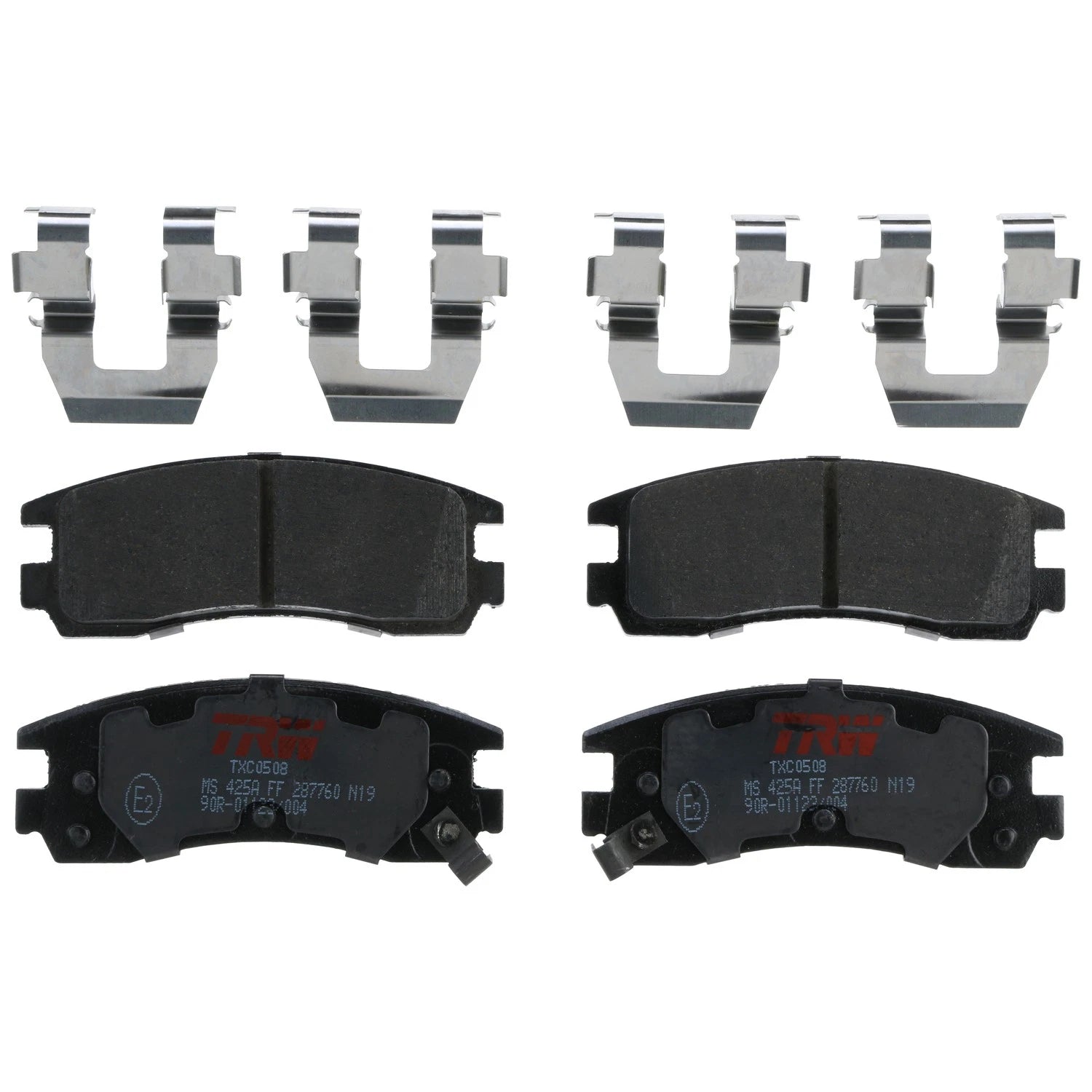 Set of 4 Disc Brake Pads for Cadillac DeVille (1994–1996)