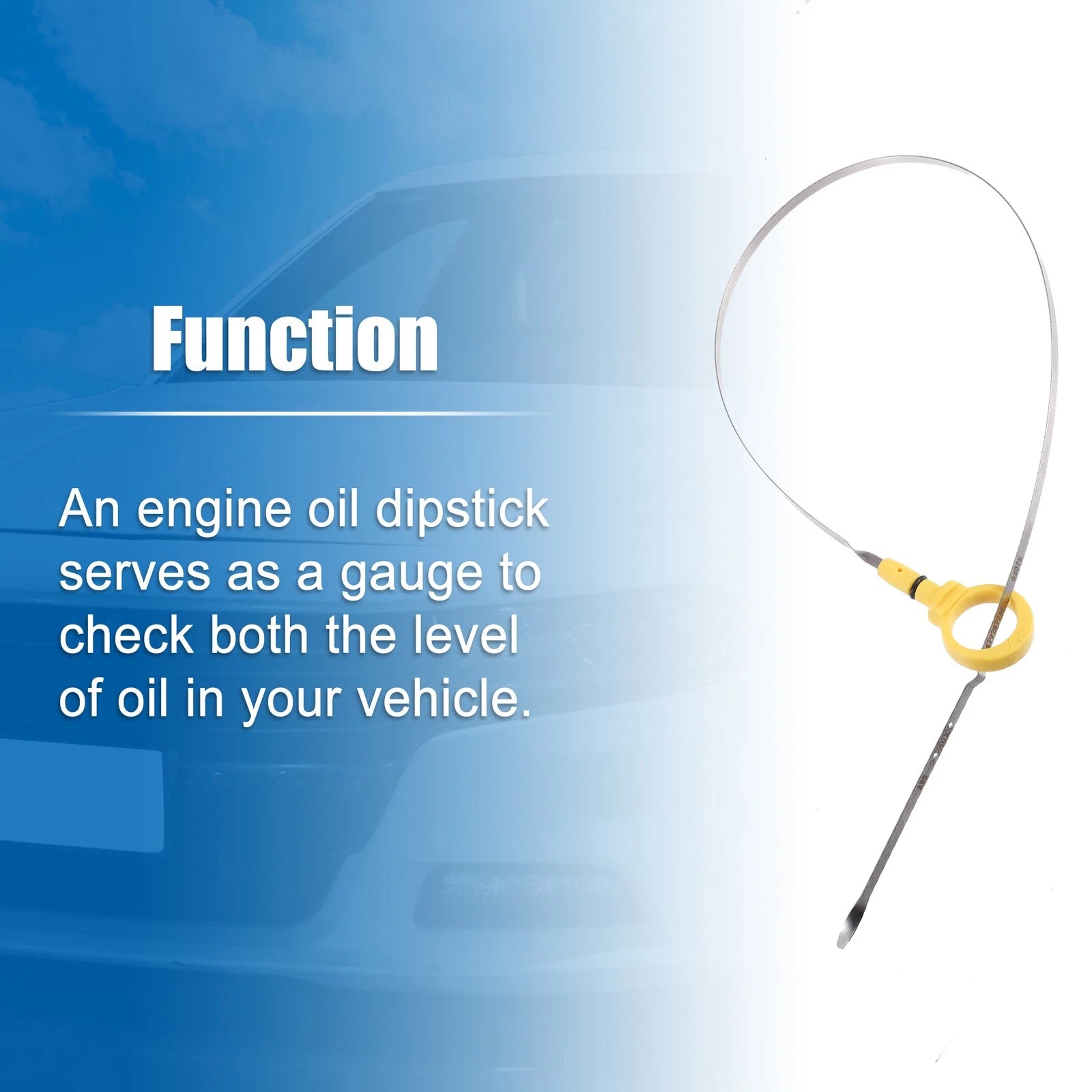 Engine Oil Level Indicator Dipstick for Dodge 300C (2016–2019) 4792872AFAE