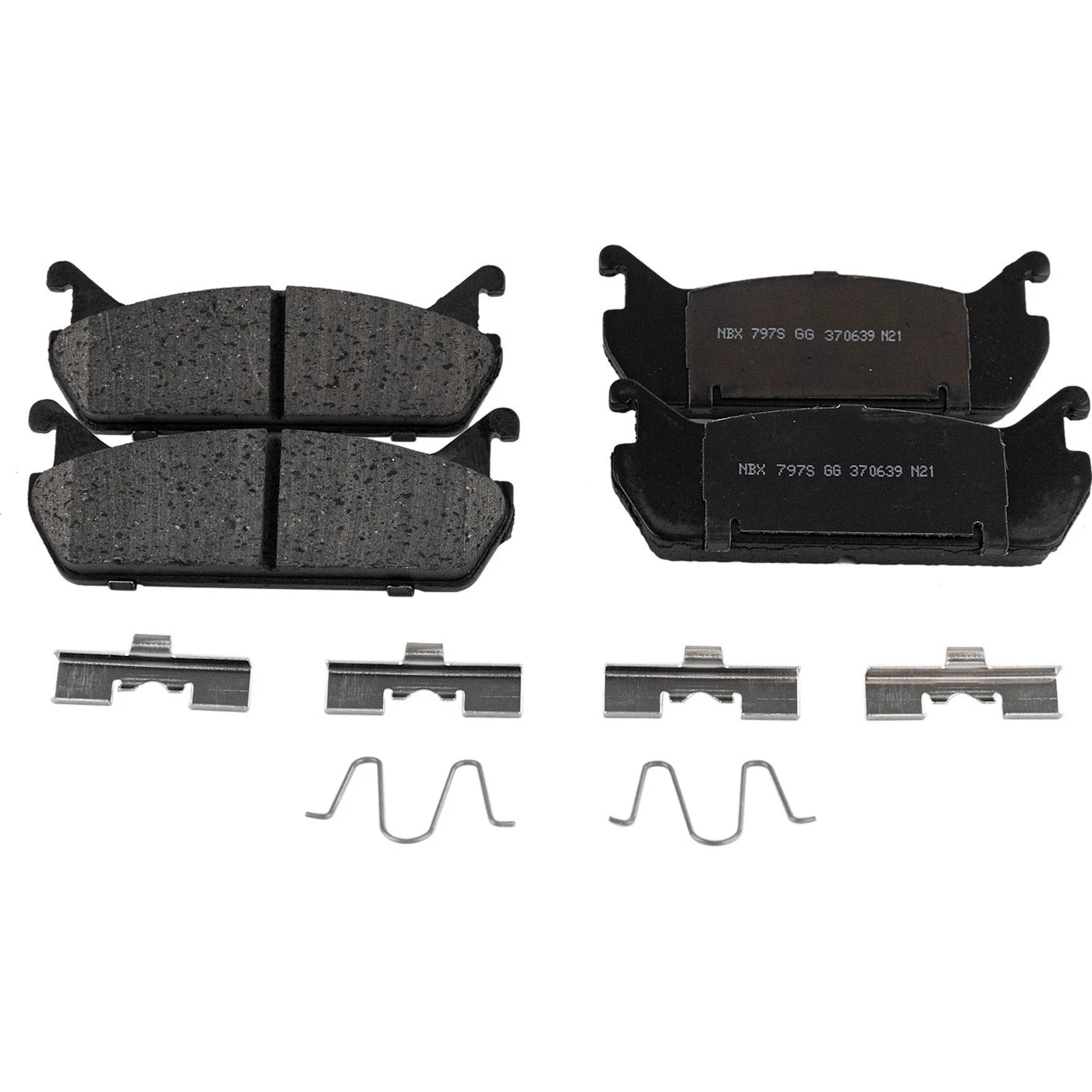 Brake Disc Rotors and Pads Kit for Mercury Tracer Ford Escort