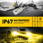 LED Fog Lights for H3 (2005–2010) - Yellow 4000LM Replacement Bulbs