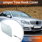 Tow Hook Cover for Mercedes-Benz A-Class (2013–2015) No.A2048850426 Diamond Silver