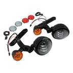 Auxiliary LED Spot Fog Light Turn Signals for Harley Street Glide (1994–2023)