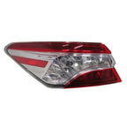 Outer Tail Light Assembly Replacement Driver Side for Toyota Camry (2018–2021)