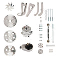 Chrome Power Component Kit for Chevy Small Block Light Truck (1969–1989)