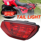 Red LED Tail Light Brake Lamp for Honda TRX 250X 250EX 300 400EX 400X 500 700