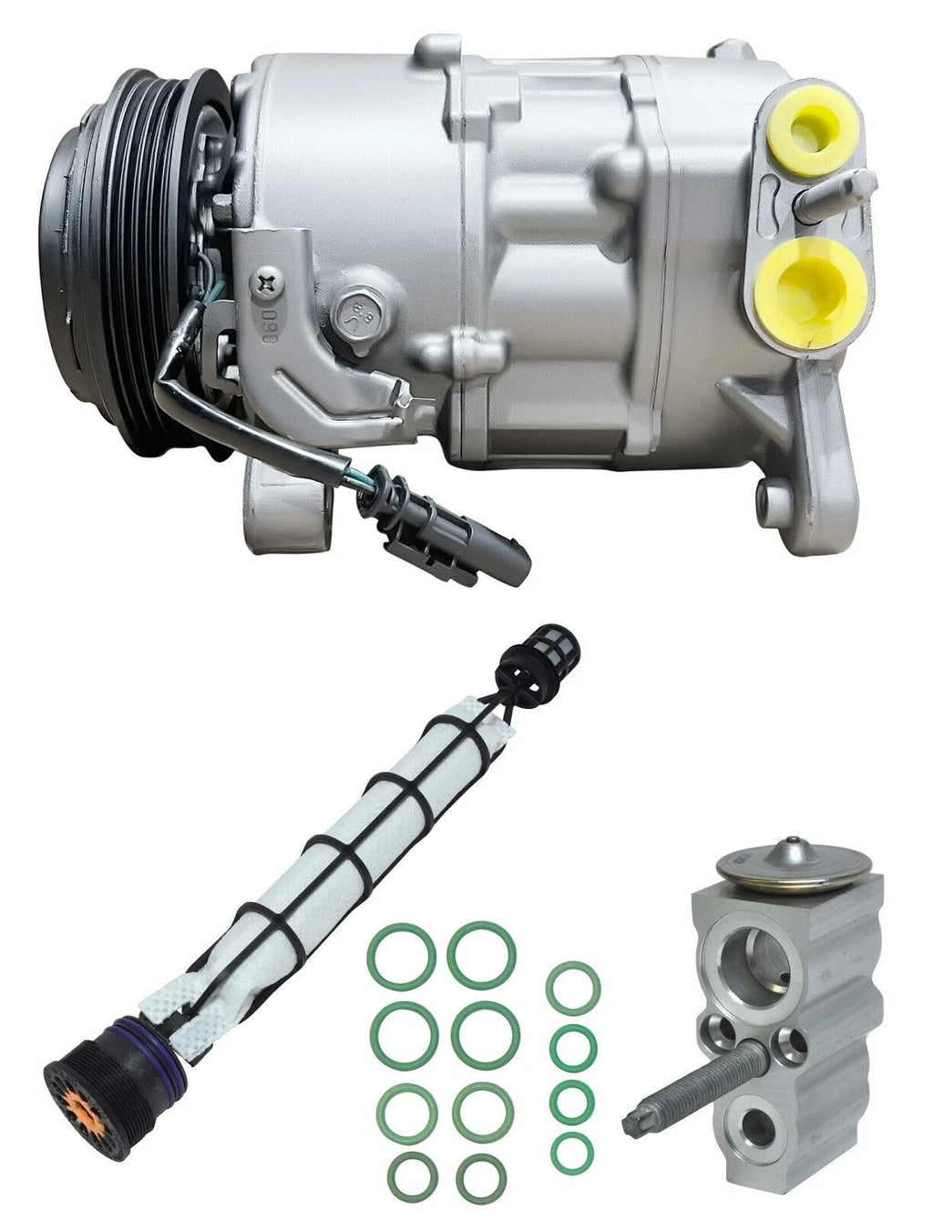 AC Compressor Kit Replacement for GMC Yukon XL 6.2L (2021–2021)