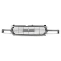 Replacement Chrome Plastic Front Grille (See compatibility Chart)