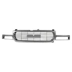 Replacement Chrome Plastic Front Grille (See compatibility Chart)