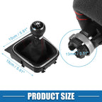 5 Speed Manual Gear Shift Knob with Gaiter Boot for Volkswagen Golf (2003–2009)