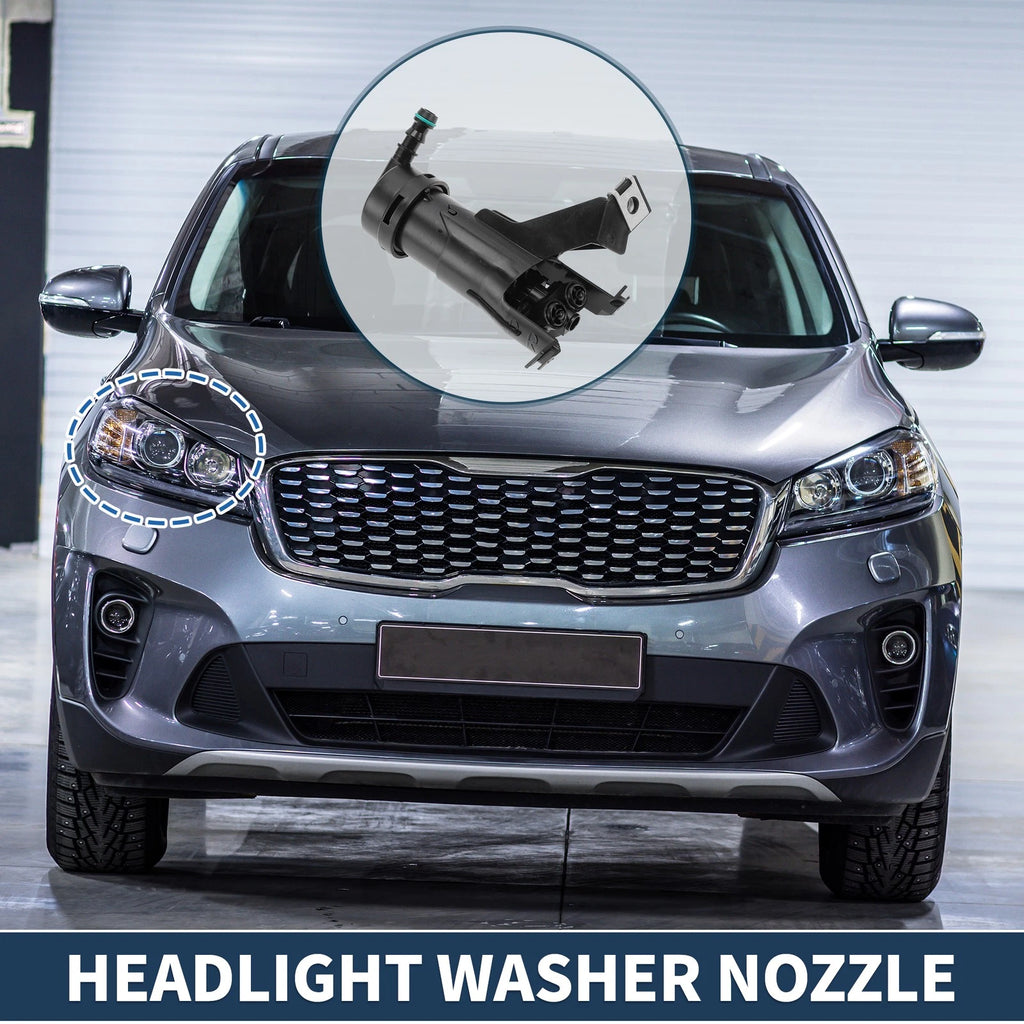 Front Passenger Side Headlight Washer Nozzle for Nissan Teana (2003–2013) No. 28641JN00A