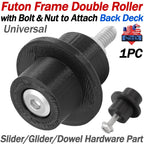 Double Roller Hardware for Futon Frame