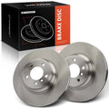2X Front Side Disc Brake Rotors for BMW E65 745i 745Li (2002–2005)