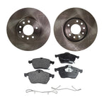 Brake Disc Rotors and Pads Kit for Saturn L300, Saab 9-3